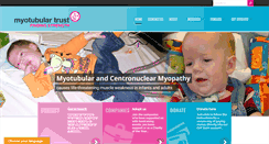 Desktop Screenshot of myotubulartrust.org